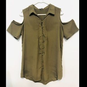 Olive Green Short Sleeve